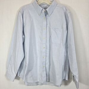 L.L. Bean Light Blue Oxford Cloth Button Down Shirt - XL Regular